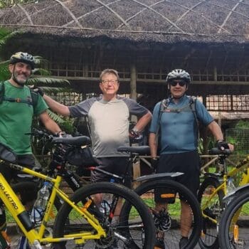 Cycling to Thekkady on e-Bikes
