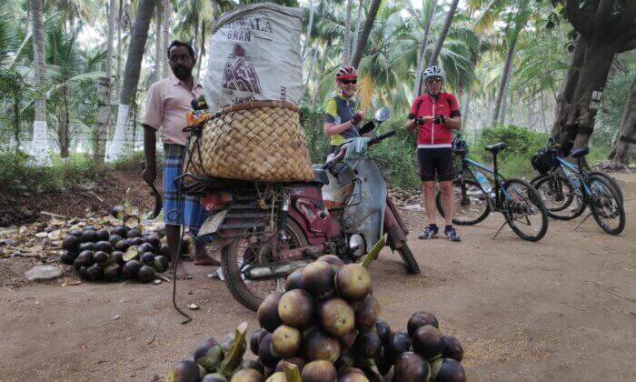Cycling to Pollachi Tamil Nadu